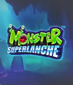 Enter the eerie depths with Monster Superlanche slot by Pragmatic Play, featuring a vivid and charming monster logo set against a misty cave background. This image captures the adventure and mystery of a monster-themed game, ideal for players who love fantasy, providing a captivating play experience. 