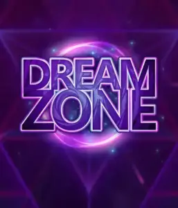 Enter the captivating realm of Dream Zone slot by ELK Studios, highlighting a dynamic purple and blue cosmic backdrop with the striking logo illuminated brightly. This graphic captures a fantasy atmosphere, ideal for fans of vibrant, abstract graphics, providing a captivating escape.